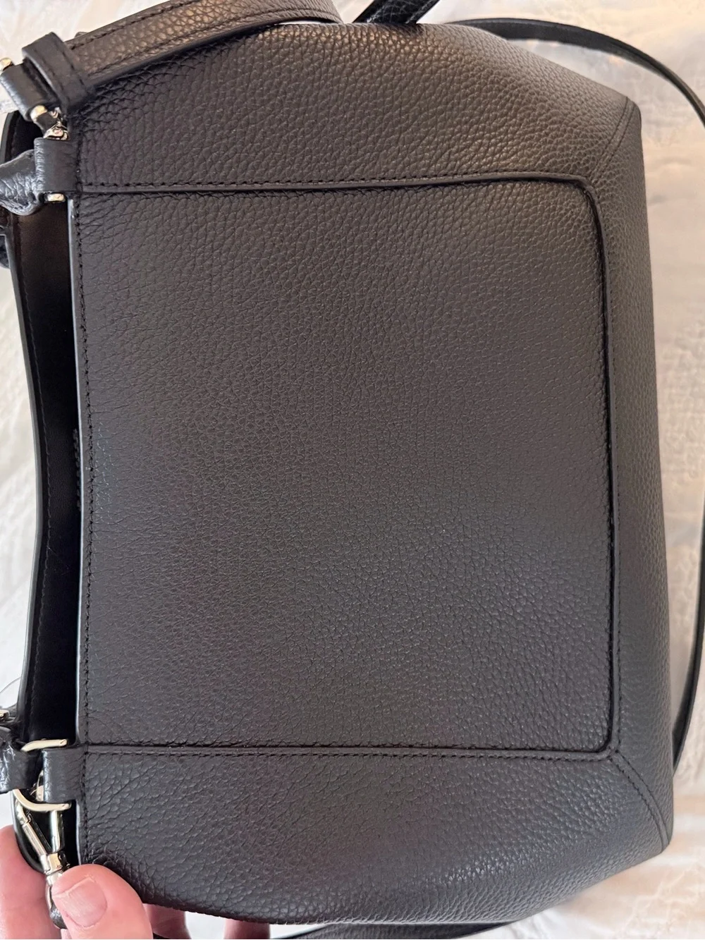 Kate Spade pebbled leather satchel